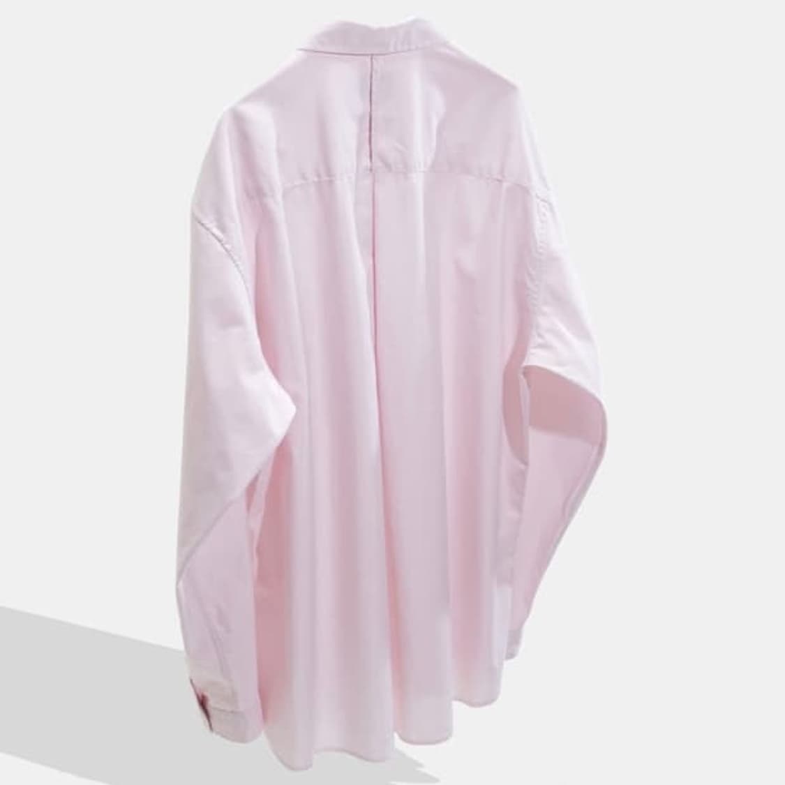 Youth 버튼다운 셔츠 라이트핑크 상품이미지4