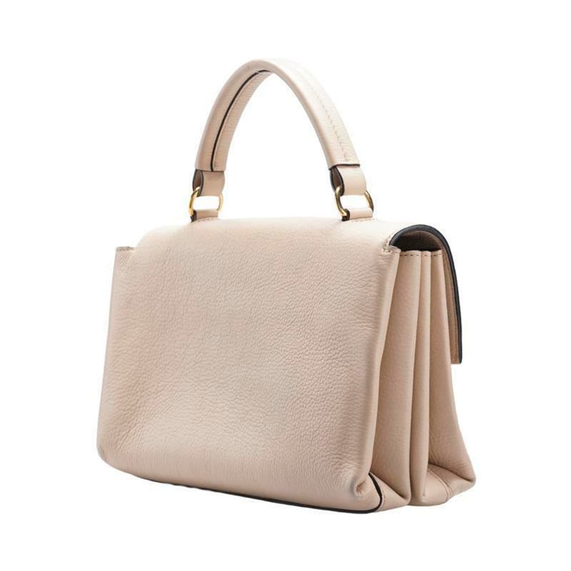 (중고) 마르니 베이지 탑 핸들 토트백 상품이미지2
