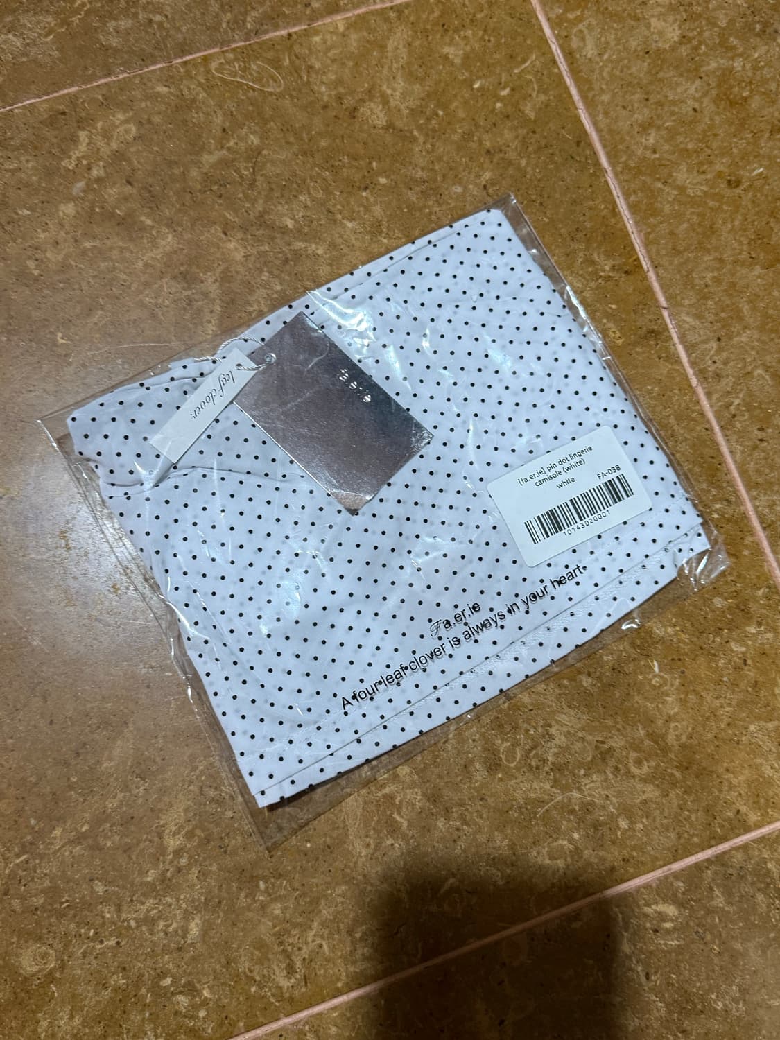샵페어리 도트 란제리 슬리브리스 상품이미지4