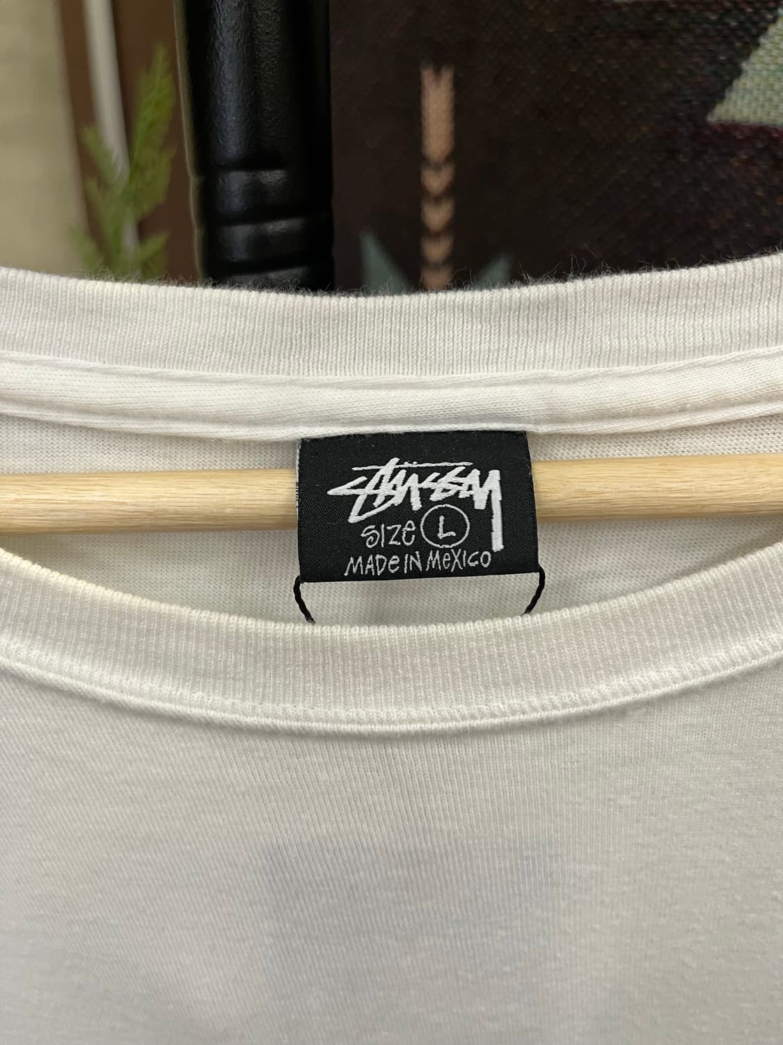 스투시 퍼지 다이스 반팔티 화이트 #csz691 상품이미지5