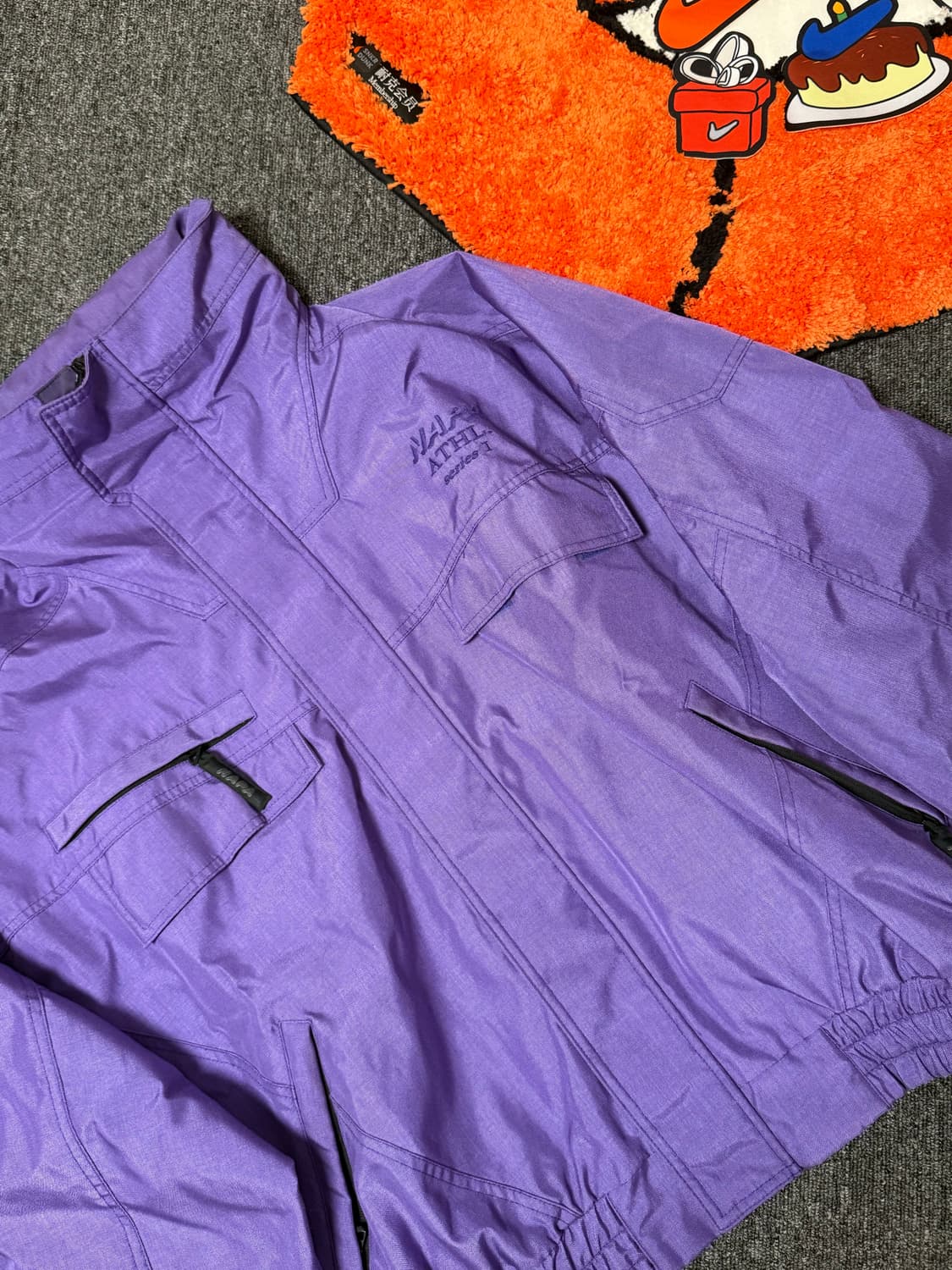 [XL] 마틴로즈 X 나파피리 알로스 자켓 퍼플 상품이미지6