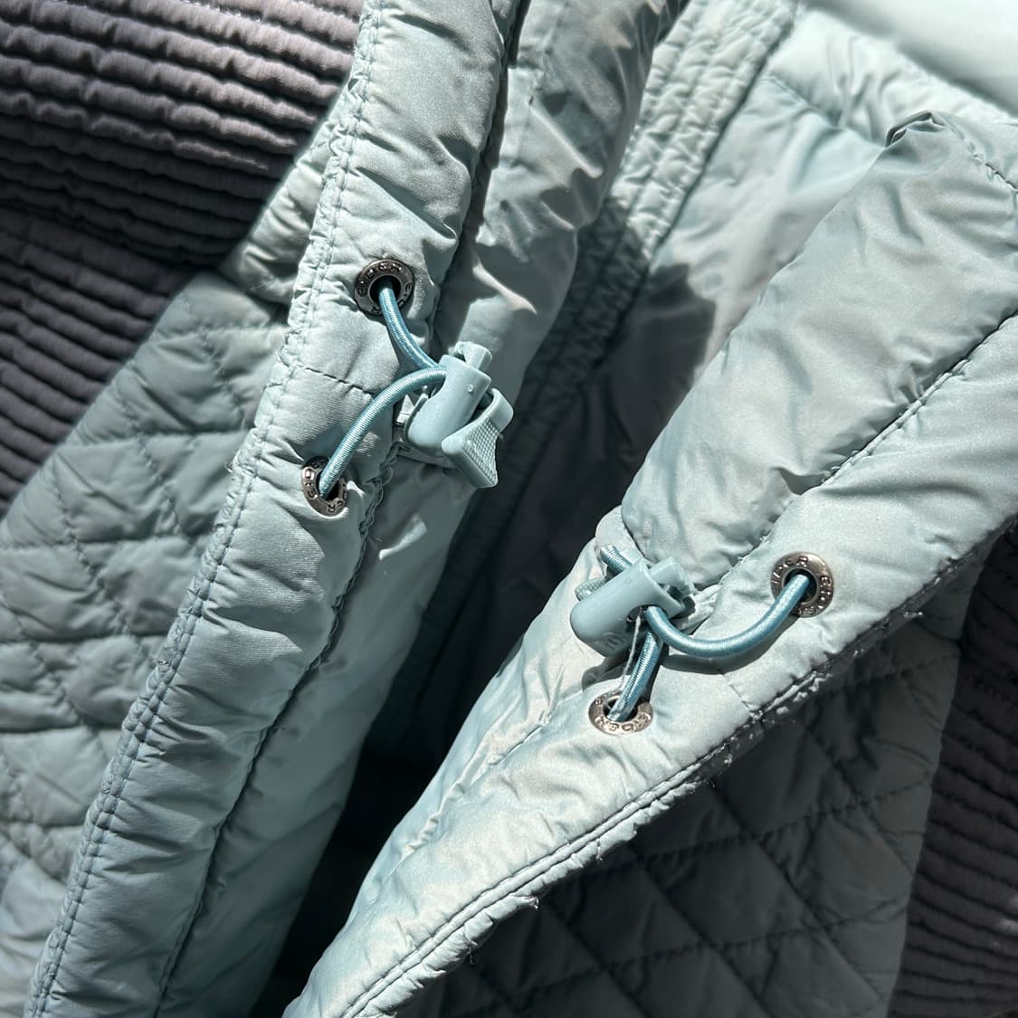 아이더 블루 경량 패딩  상품이미지6