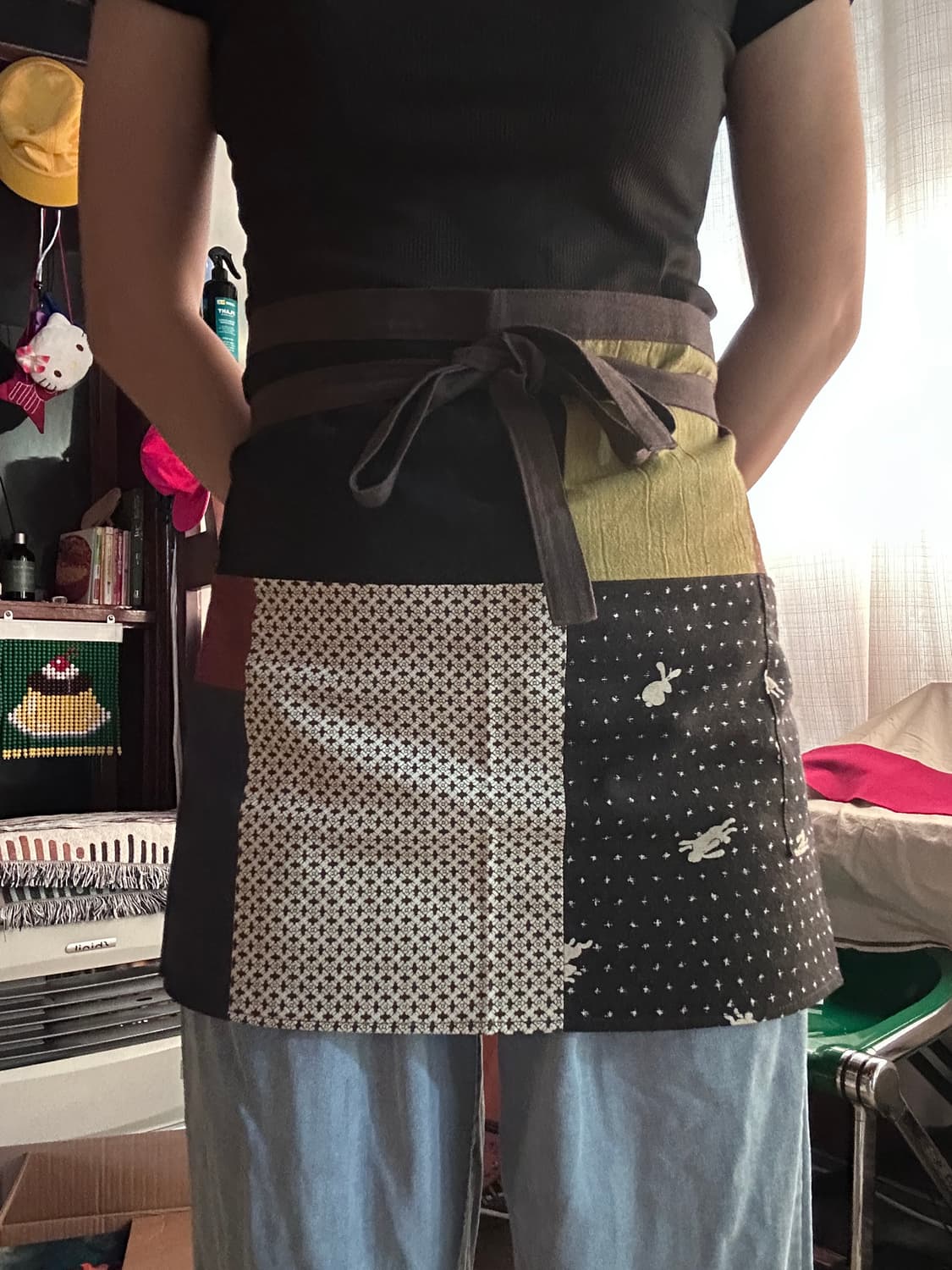 🐇 빈티지 우사기 하프 에이프런🖤 상품이미지1