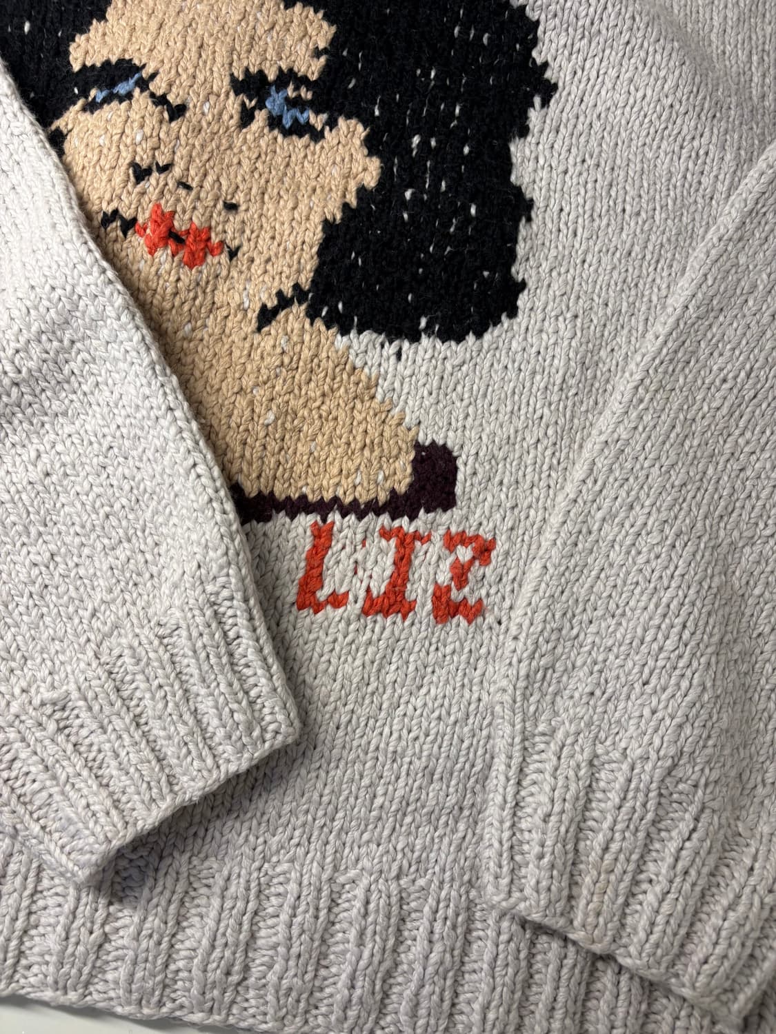 팔리할리우드 핸드 니트 스웨터 M 상품이미지6