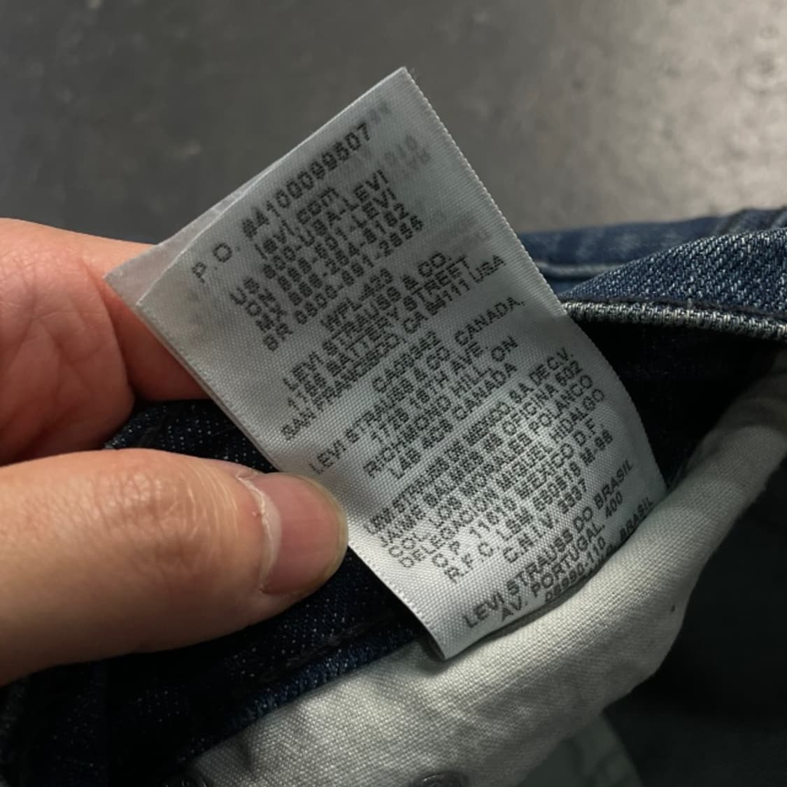 31 리바이스 520 청바지  상품이미지4