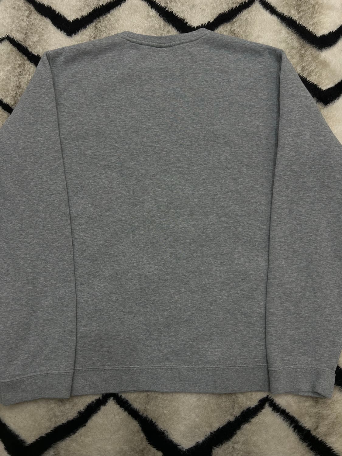 [2XL]나이키 자수로고 맨투맨/그레이/기모 상품이미지4