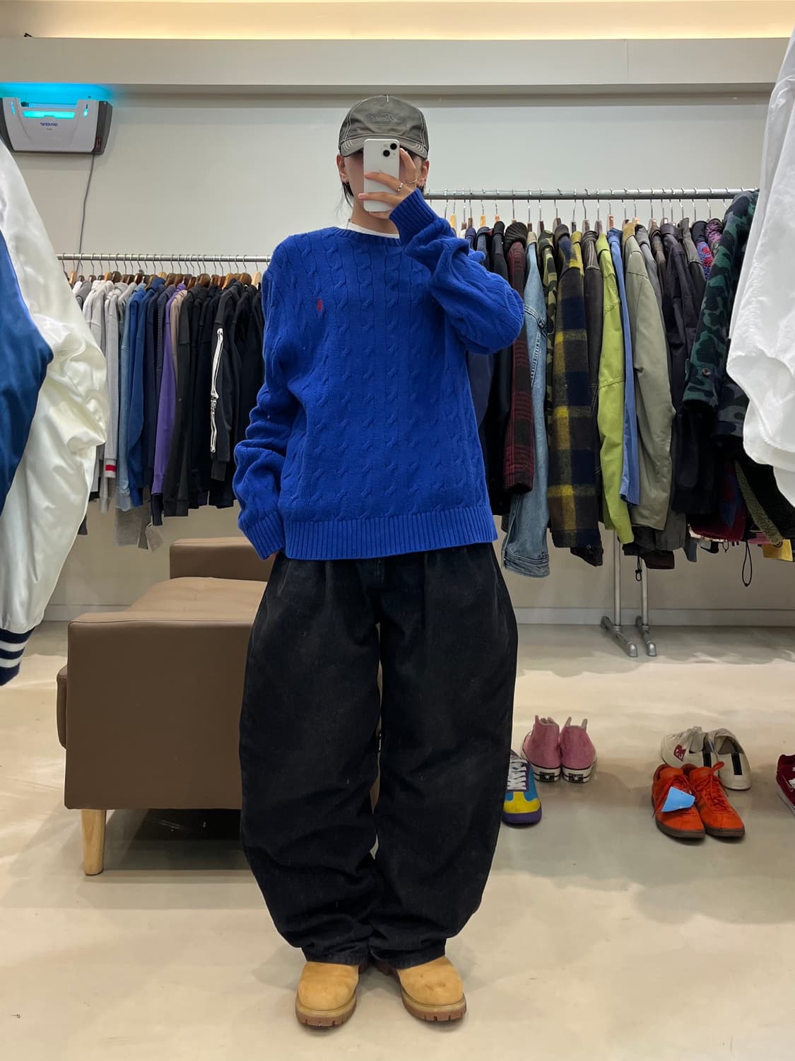 폴로 랄프로렌 꽈배기 니트 상품이미지7