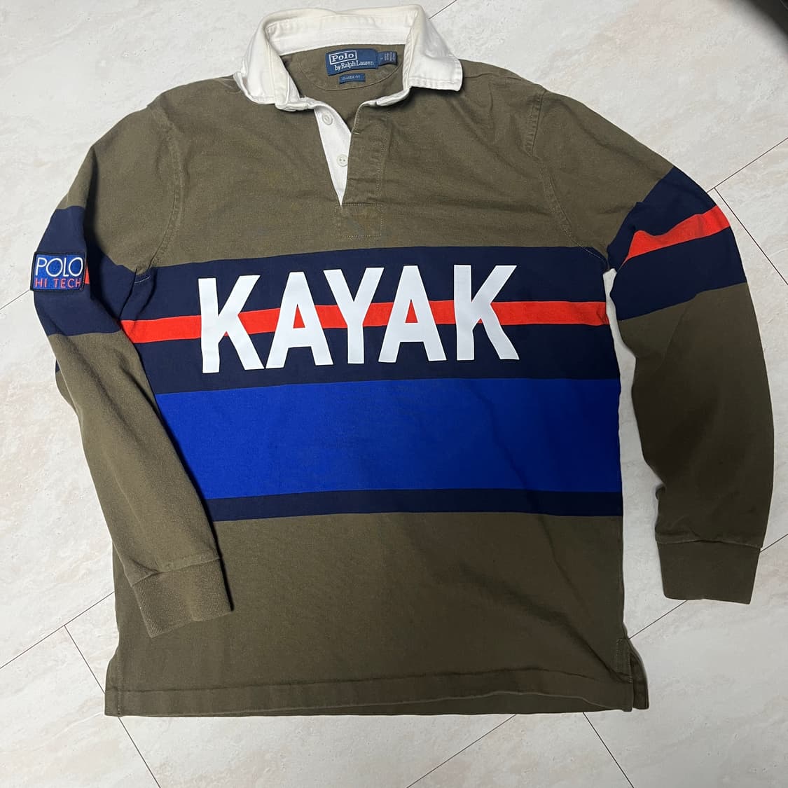폴로 하이테크 POLO HITECH 럭비셔츠 M 상품이미지1