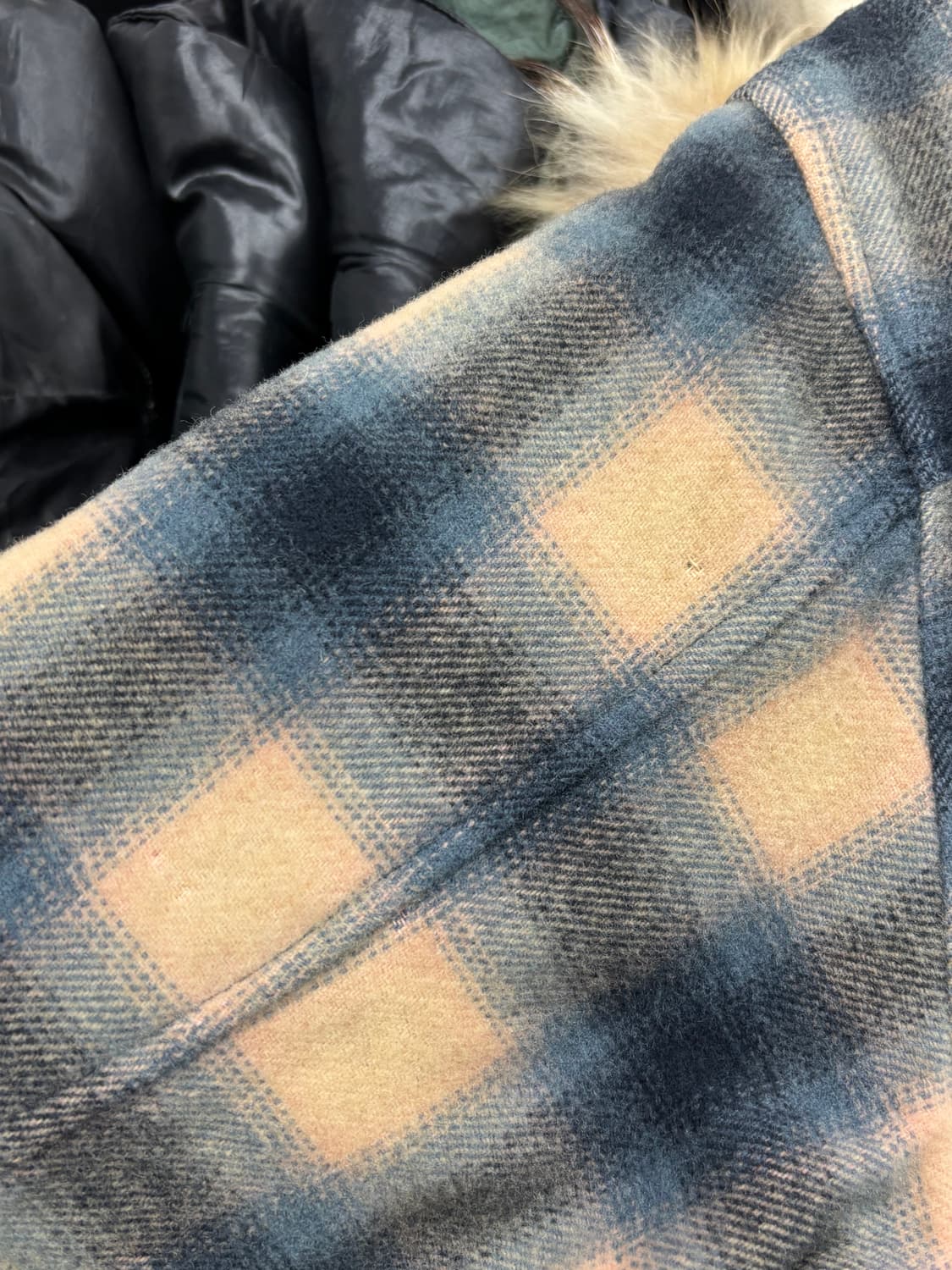 랭글러 체크 누빔 자켓 상품이미지7