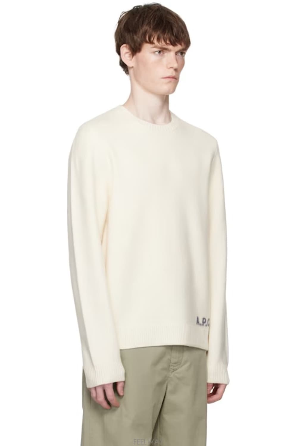 A.P.C. 아페쎄 로고 니트 새제품 상품이미지3