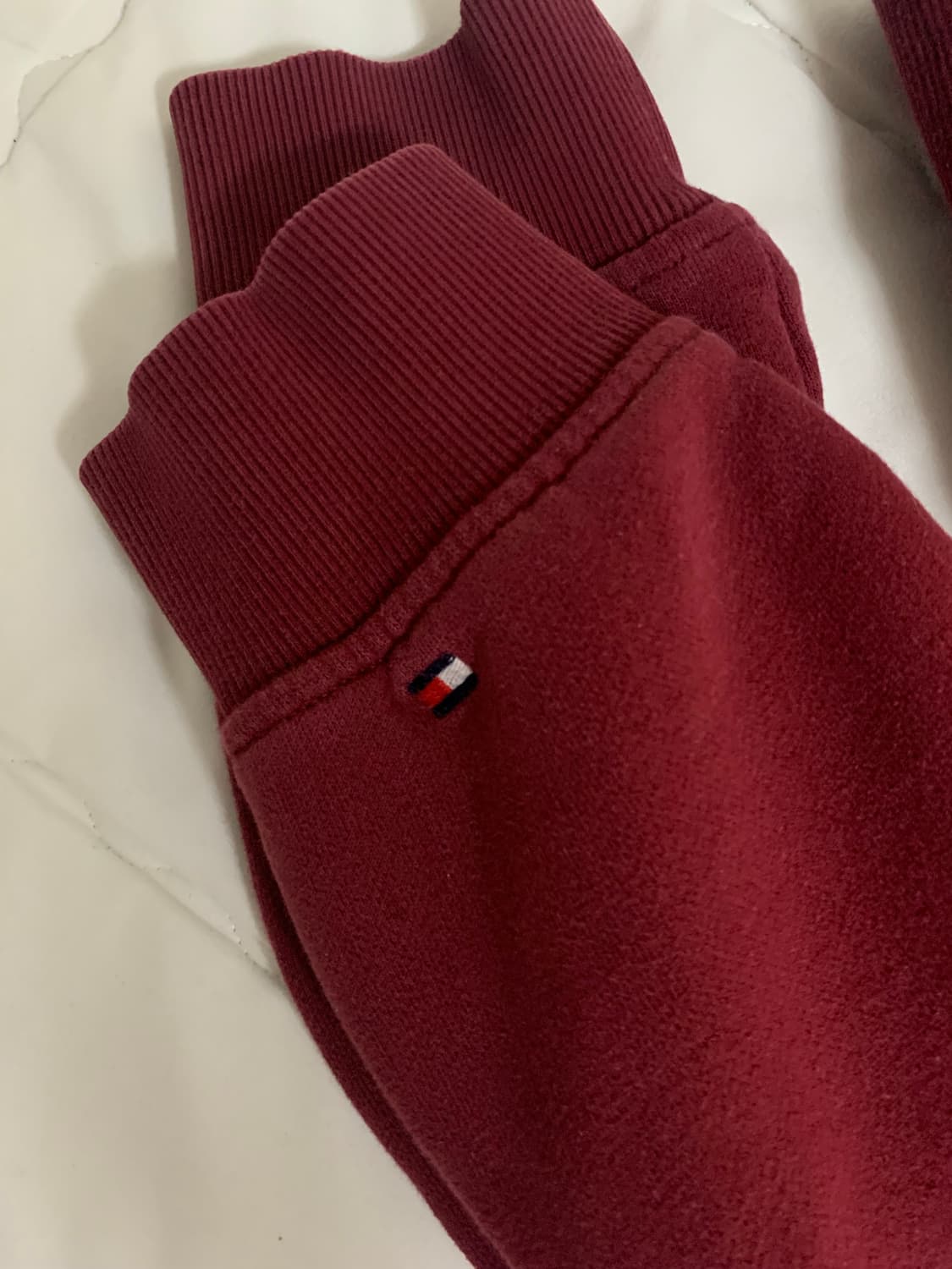 타미힐피거 버건디 후드집업 상품이미지5