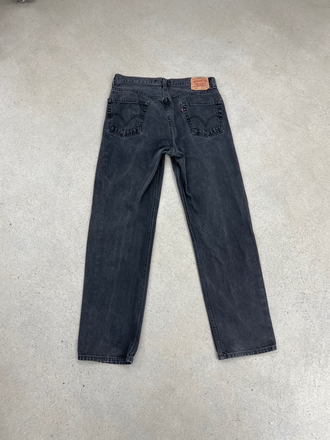 리바이스 00s 550 블랙 데님 팬츠 / 34 x 33 상품이미지2