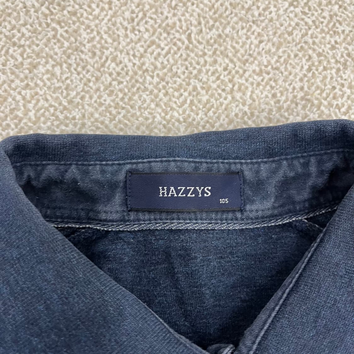 105 헤지스 긴팔 카라 티셔츠 0202M1 상품이미지2