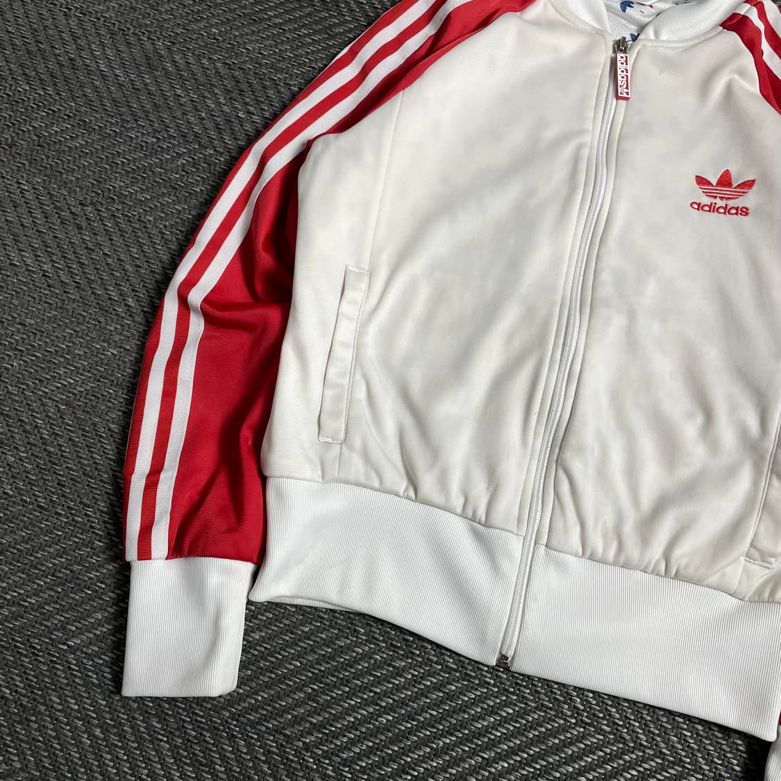 아디다스 우먼스 슈퍼걸 배색 트랙탑 져지 y 4867 상품이미지4