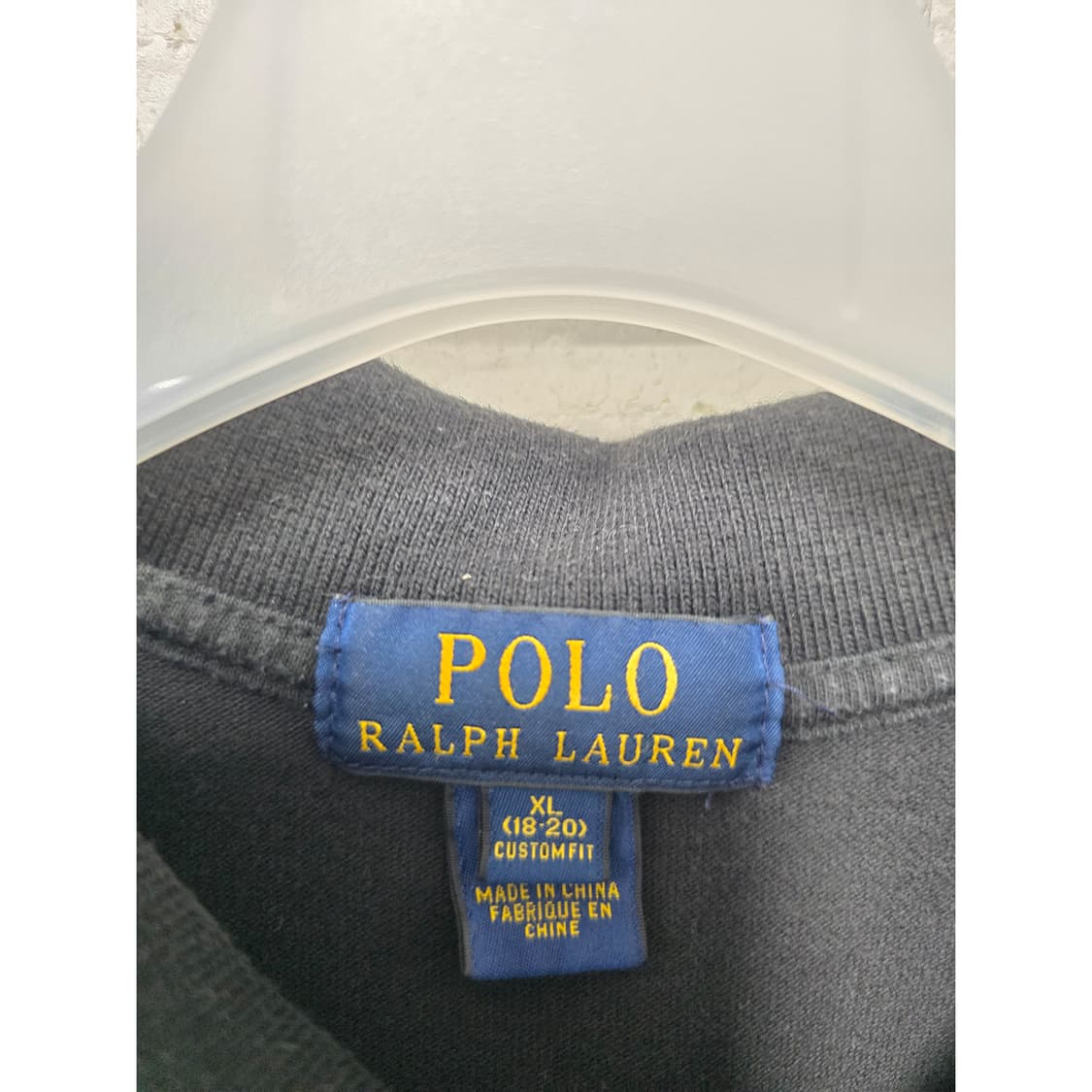 폴로 랄프로렌 블랙 롱슬리브 폴로셔츠 L 상품이미지2