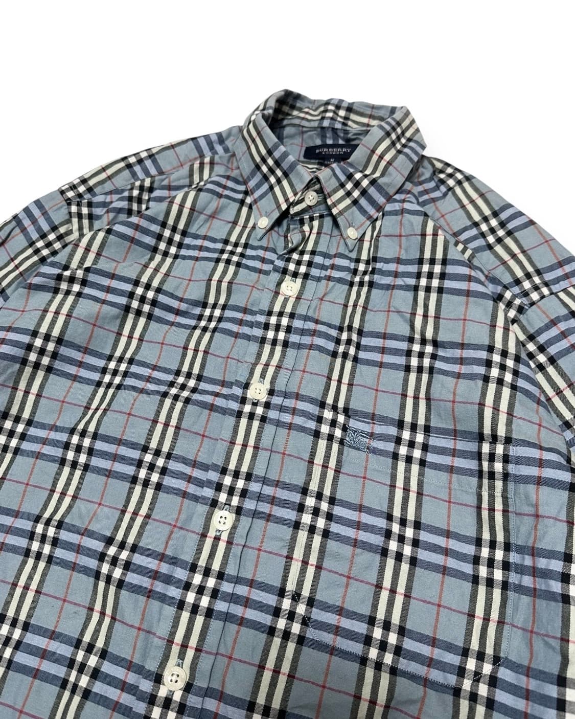 버버리 로고 체크 긴팔 셔츠 상품이미지4