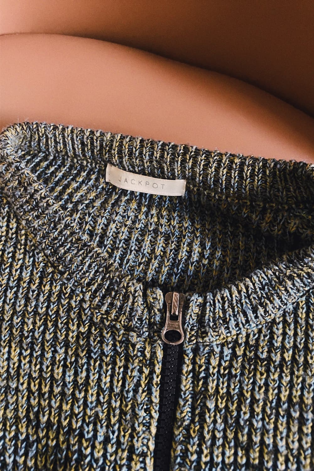 투웨이 니트 집업 가디건 상품이미지1