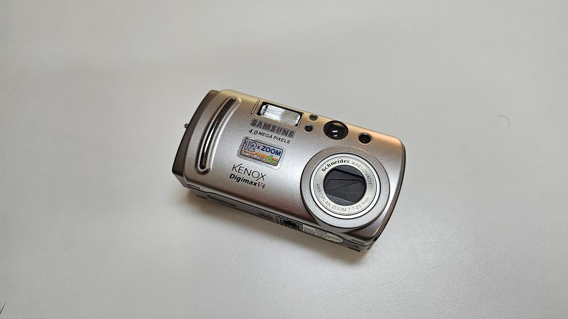 작례O 필름 감성 삼성 케녹스 디지맥스 v4 디지털카메라 빈티지 디카 상품이미지7