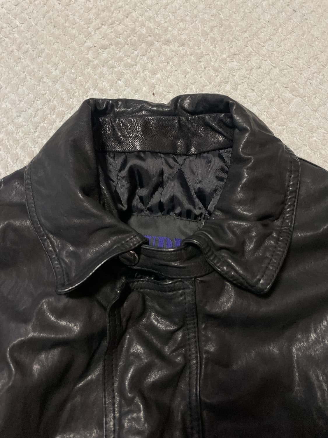 [50] 웨스턴 무드 램스킨 양가죽 레더 자켓 상품이미지4