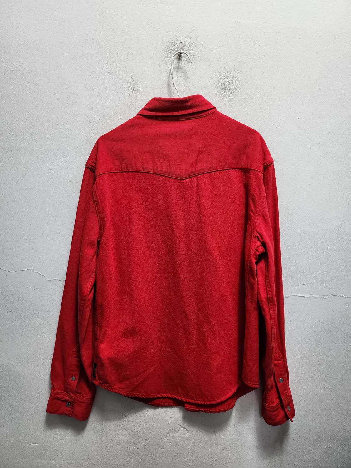 캘빈클라인 라프시몬스 레드 웨스턴셔츠 상품이미지2