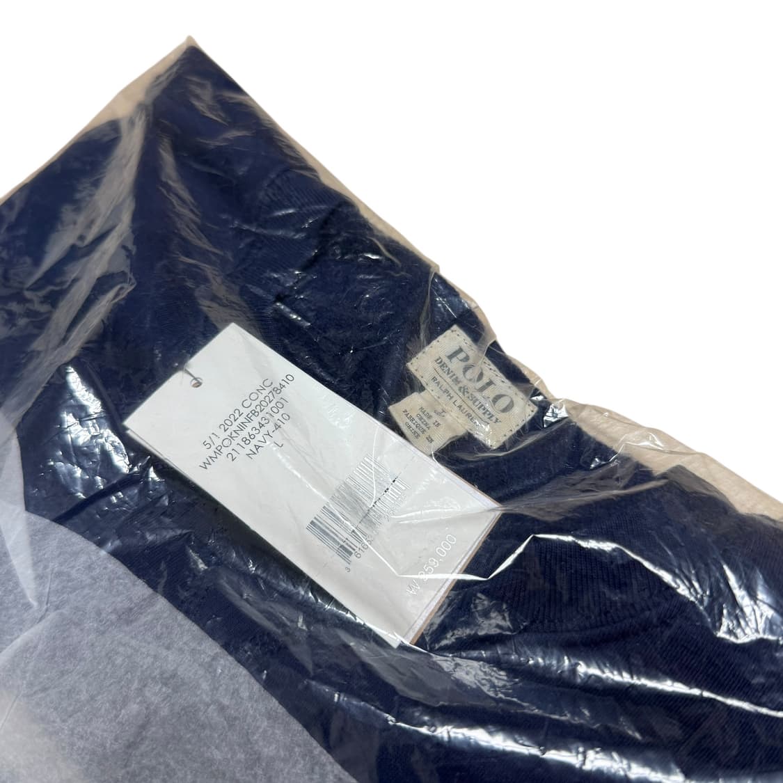 폴로 데님 앤 서플라이 네이비 맨투맨 L 상품이미지3