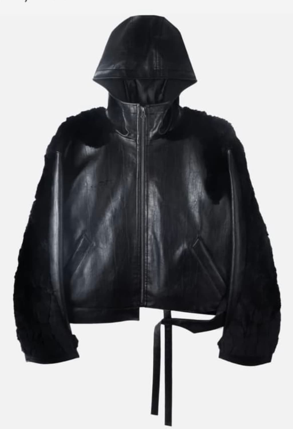 aesynctx 에이시네틱스 레더 퍼 자켓 S 상품이미지2