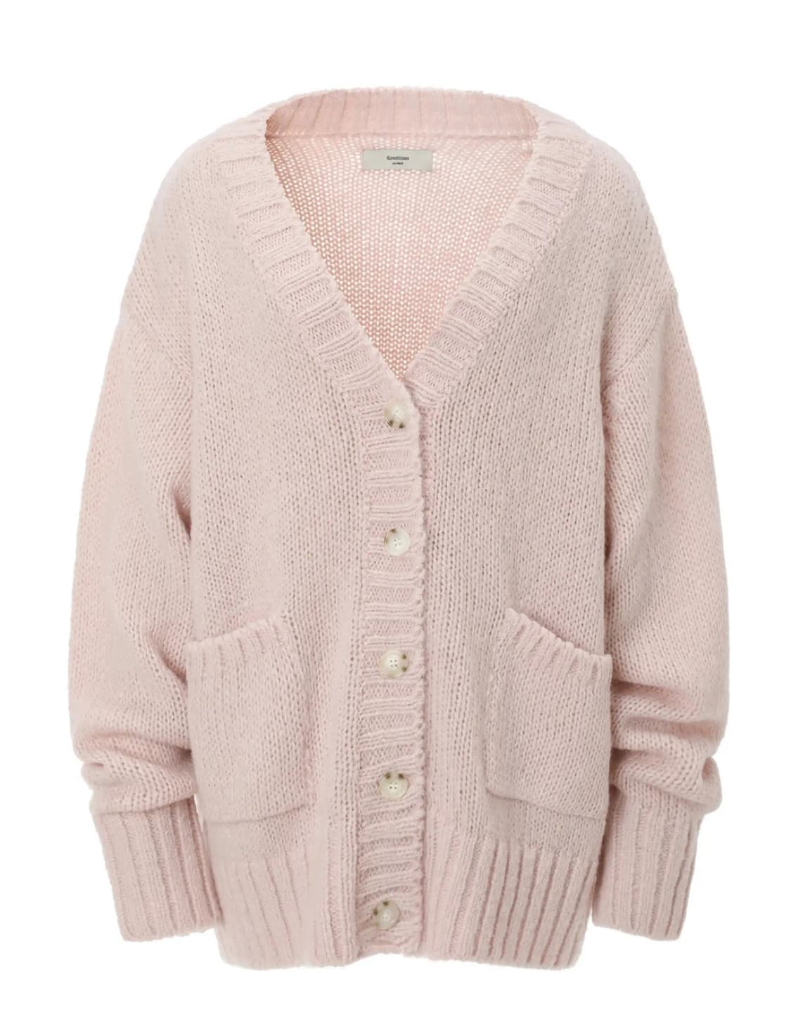 쓰리타임즈 루즈 피넛 가디건 loose peanut cardigan  상품이미지1