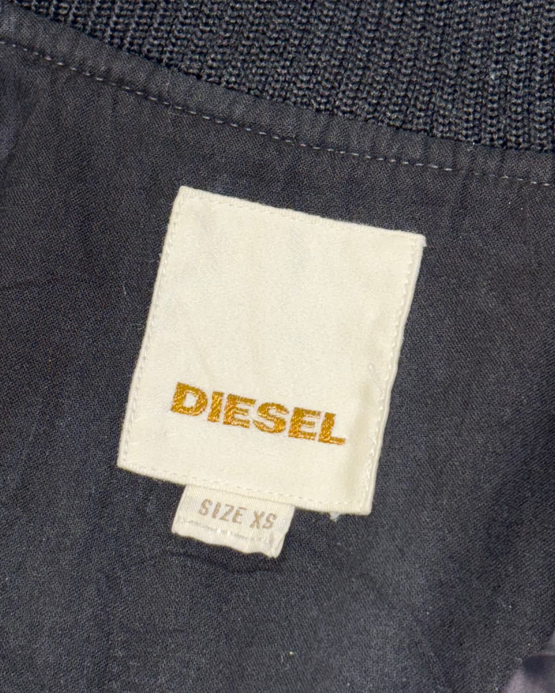Diesel 디젤 블랙 퍼 블루종 자켓 상품이미지7