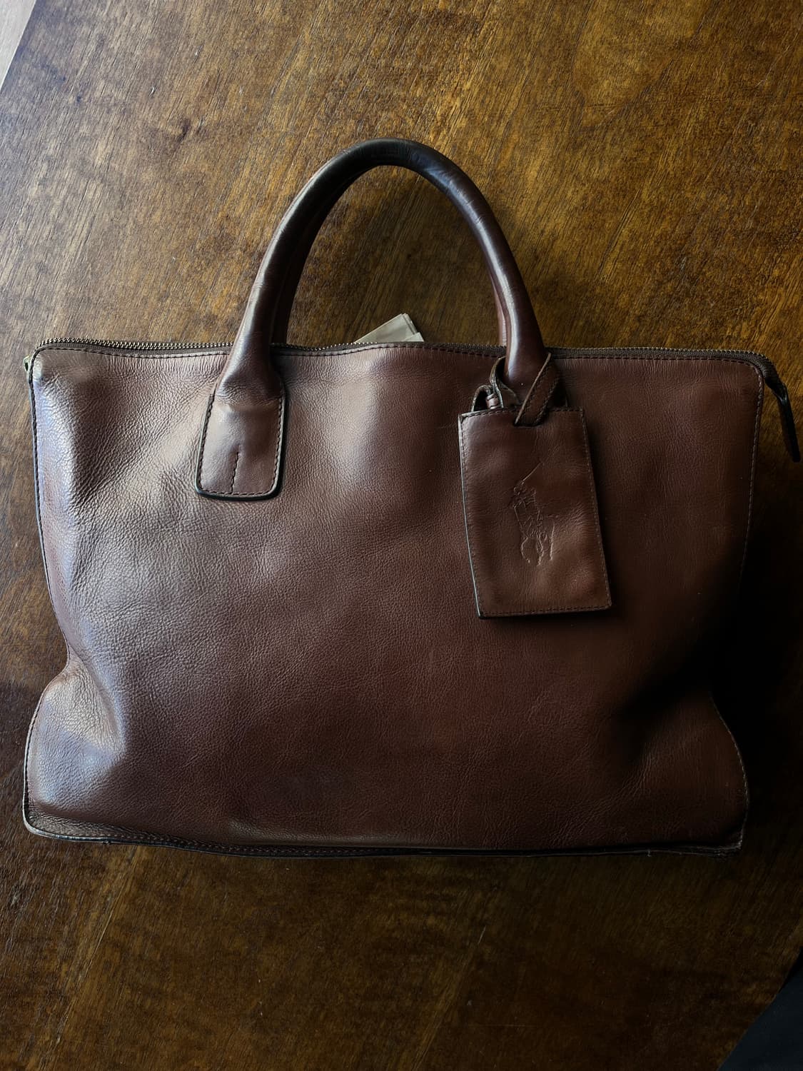 폴로 랄프로렌  레더 브리프케이스 상품이미지5