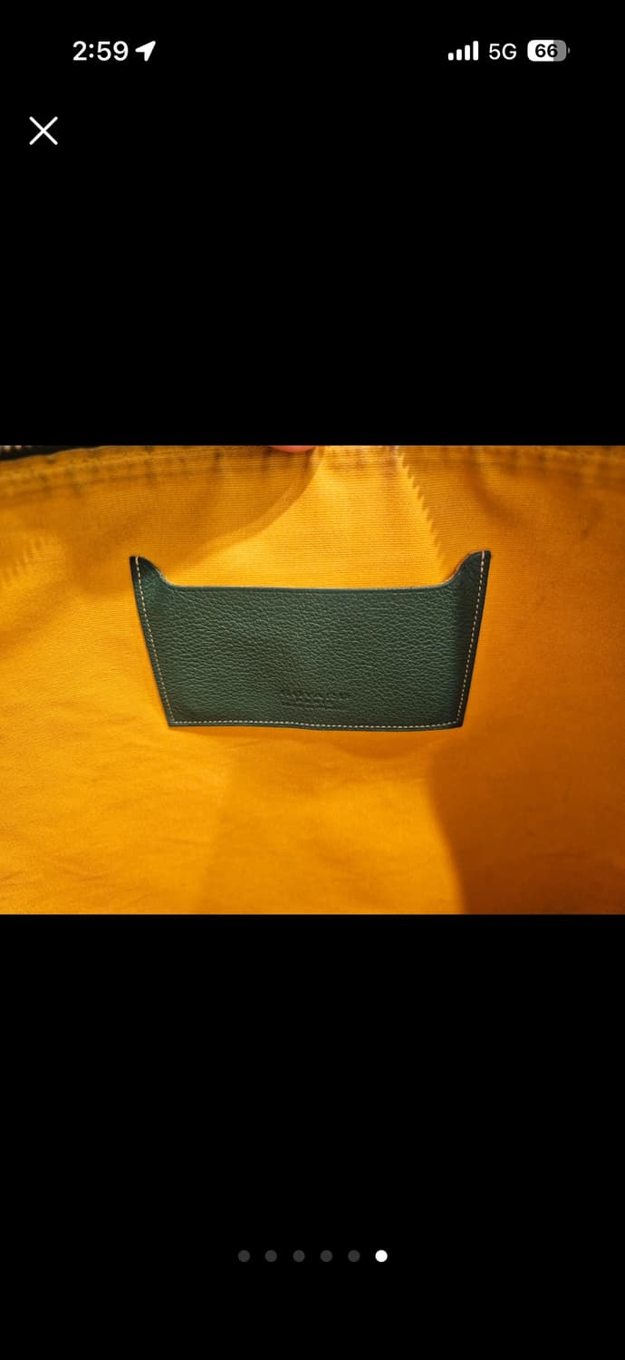 고야드 세나 클러치 gm 그린 상품이미지4