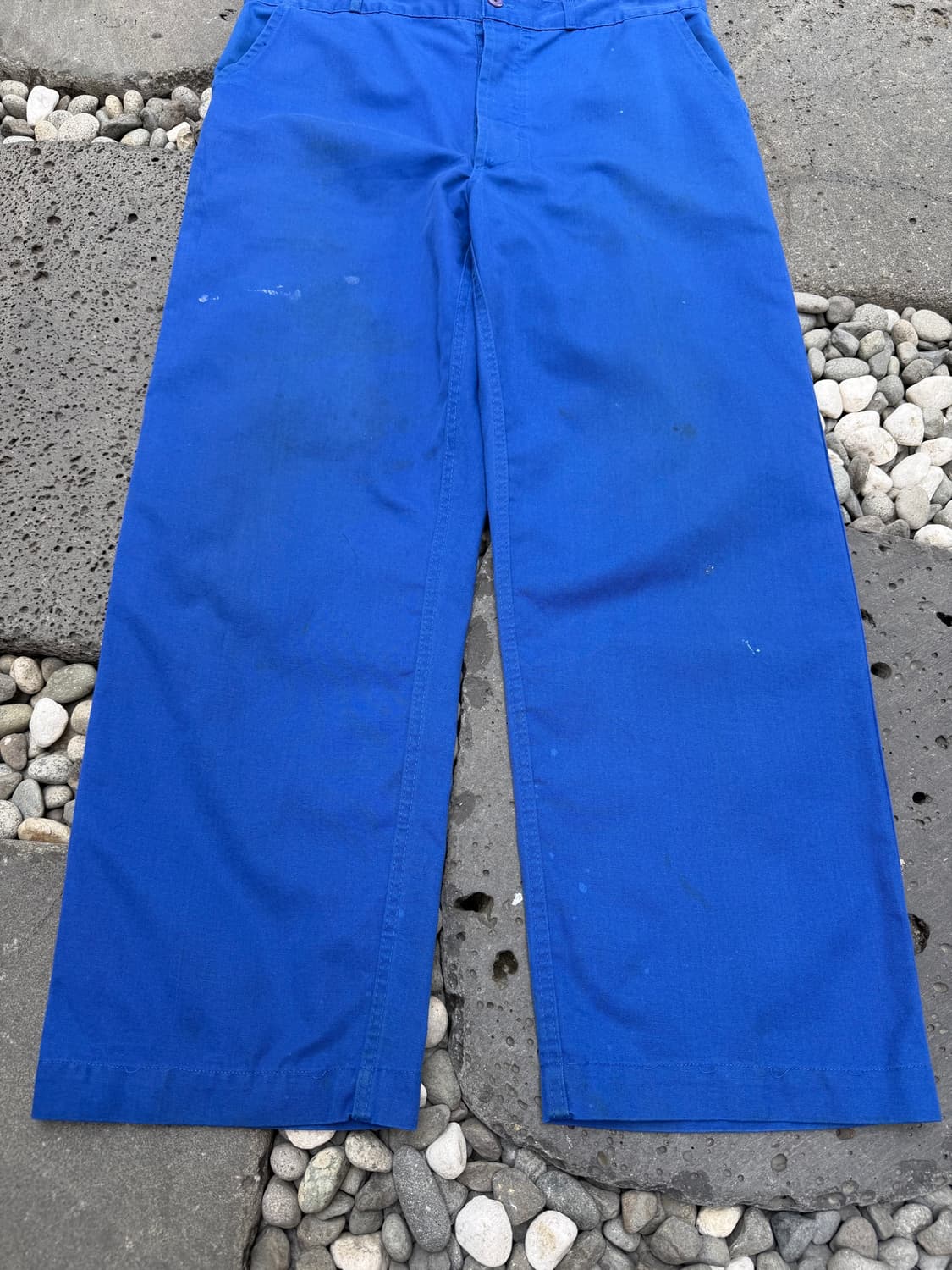 1970s DISTRESSED WASHED FRENCH 프렌치워크팬츠 상품이미지5
