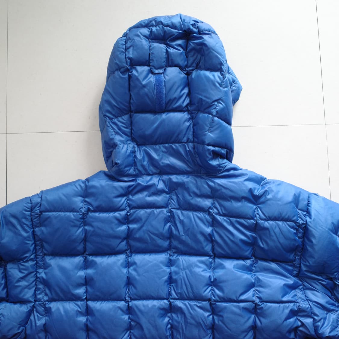 몽벨 EX900 경량 다운 아노락 블루 XL 상품이미지6