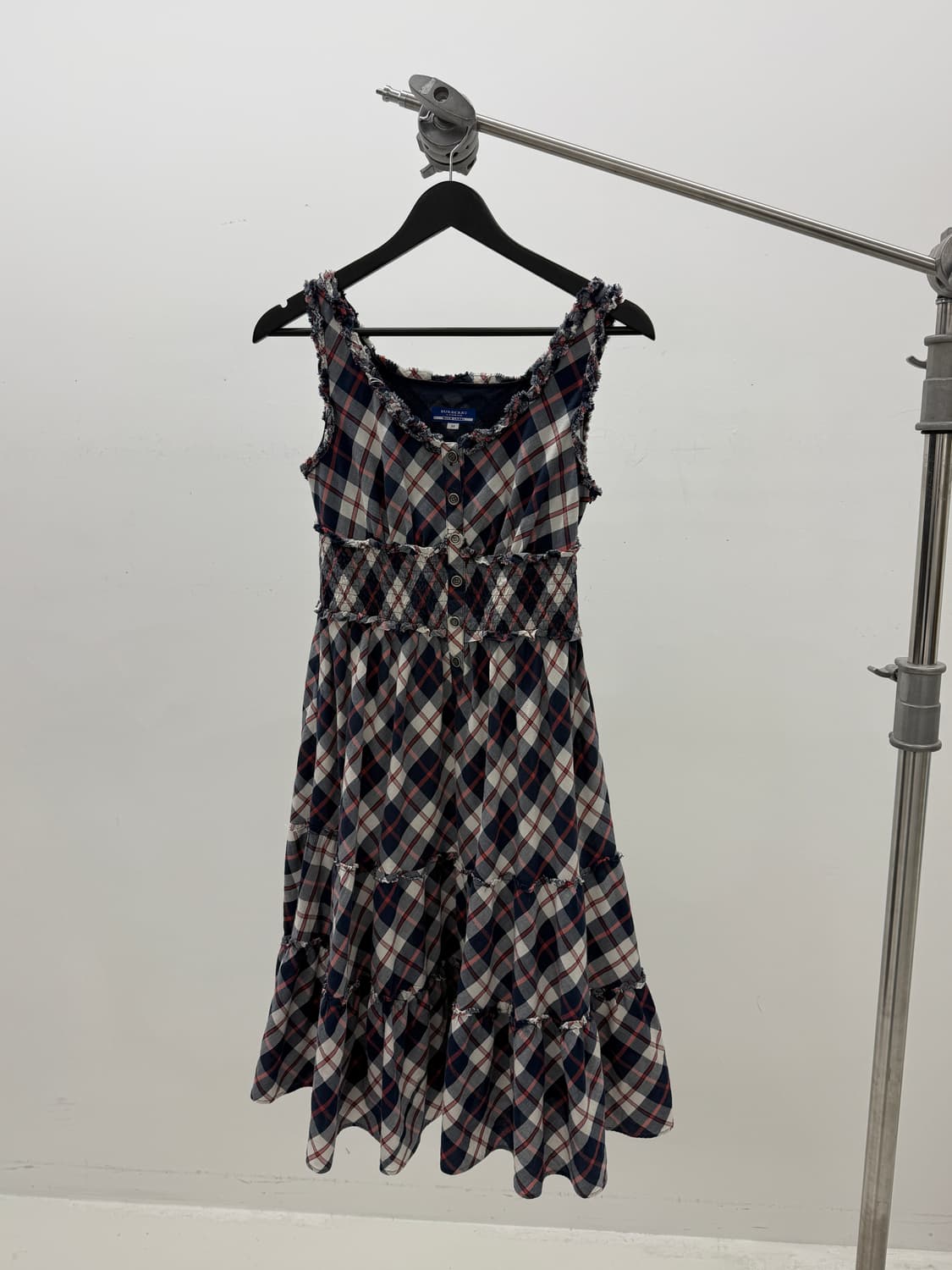 Burberry 버버리 빈티지 체크 슬리브리스 원피스 상품이미지2