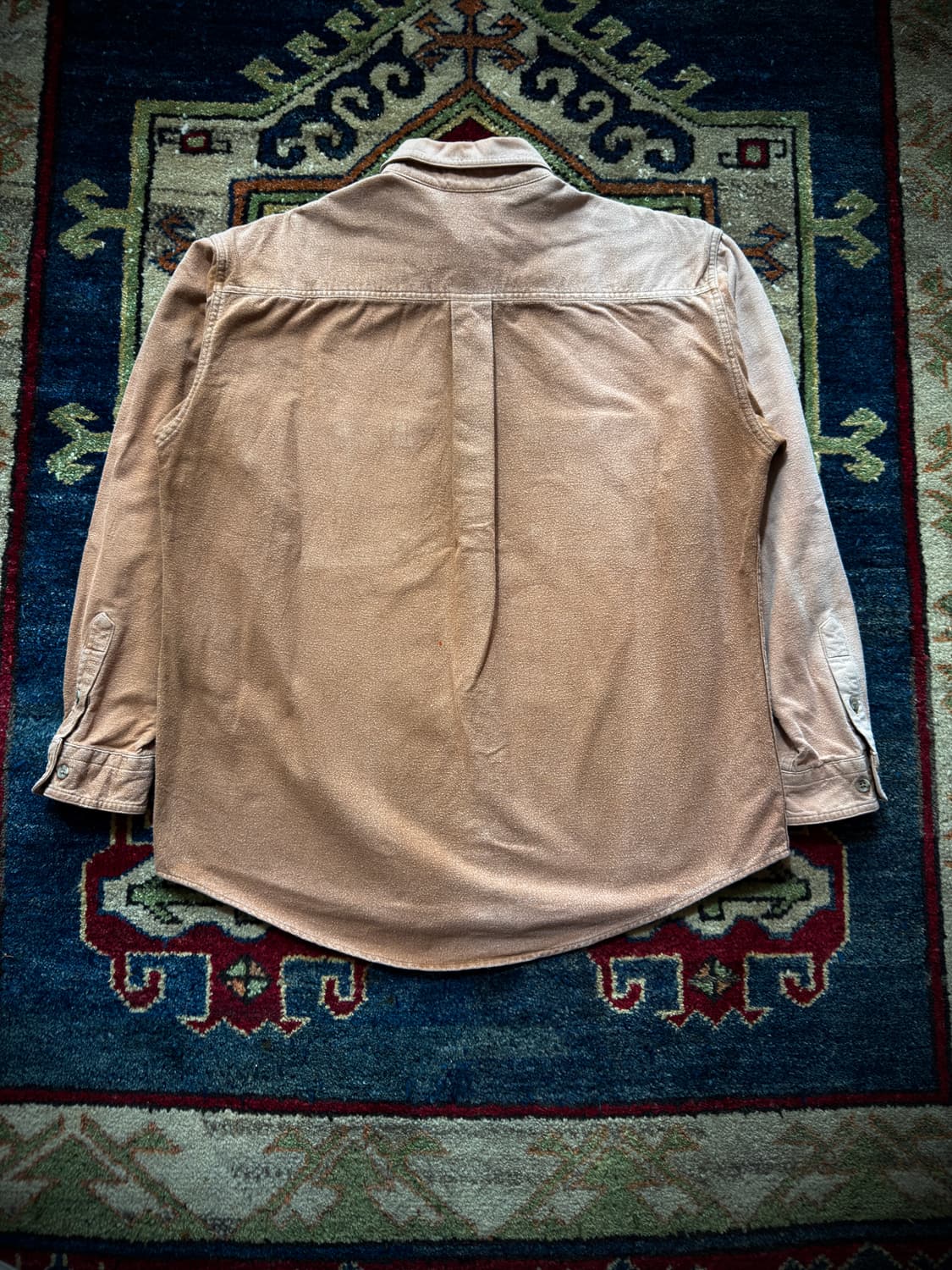 80s L.L.Bean USA Faded CHAMOIS Shirt 상품이미지2