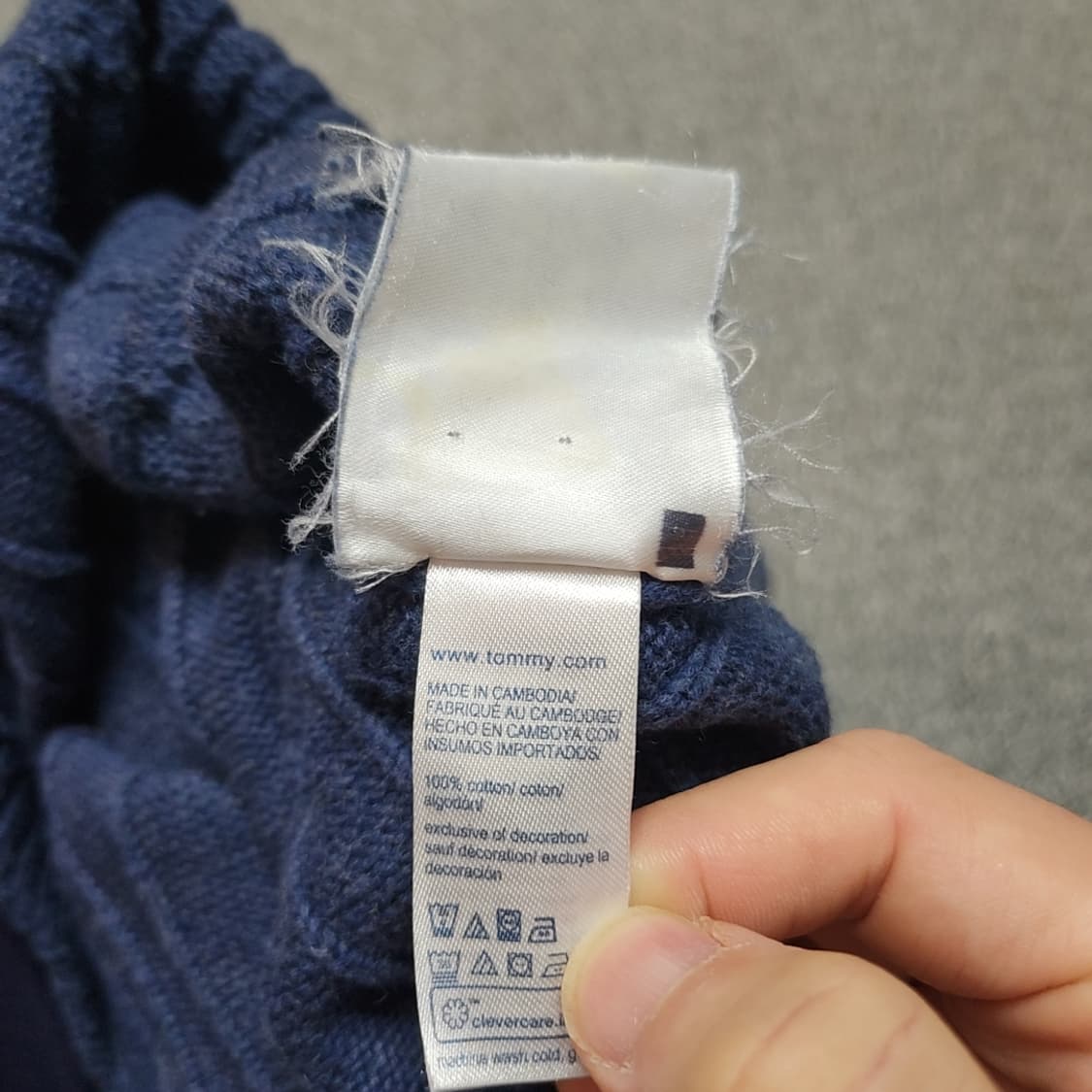 [XL] 타미힐피거 꽈배기 니트 스웨터 (2862) 상품이미지5