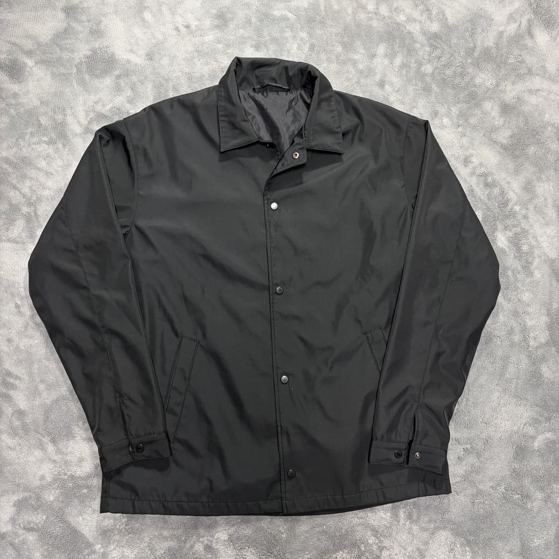 GU JAPAN 블랙 코치 자켓 상품이미지1