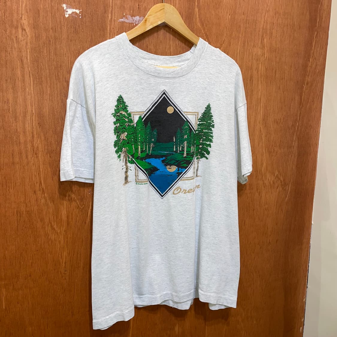 (XL) 90s USA Fruit of the room 싱글스티치 반팔티 상품이미지2
