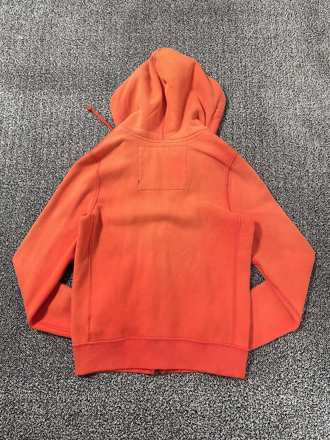 빈티지9. 아베크롬비 앤 피치 오렌지 빈티지 데미지 후드 기모 상품이미지3
