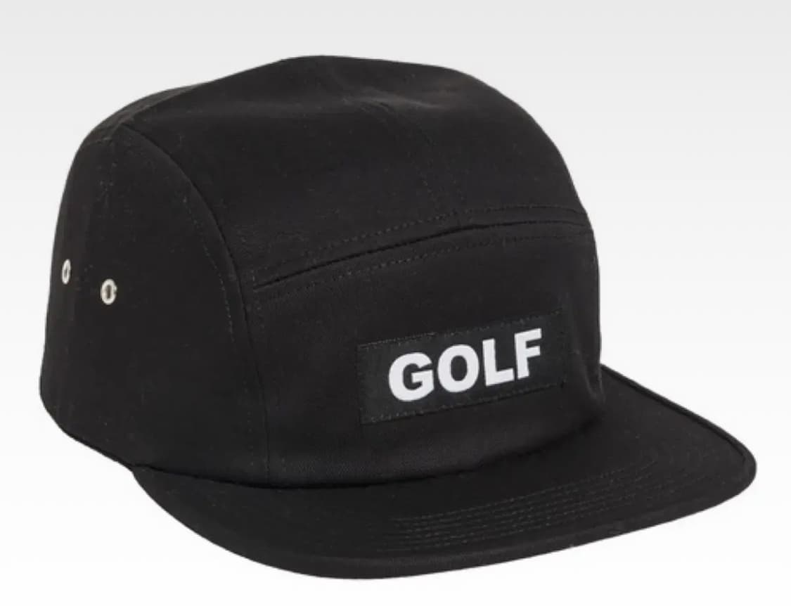 골프왕 golf wang 캠프캡 블랙 구해요 상품이미지1