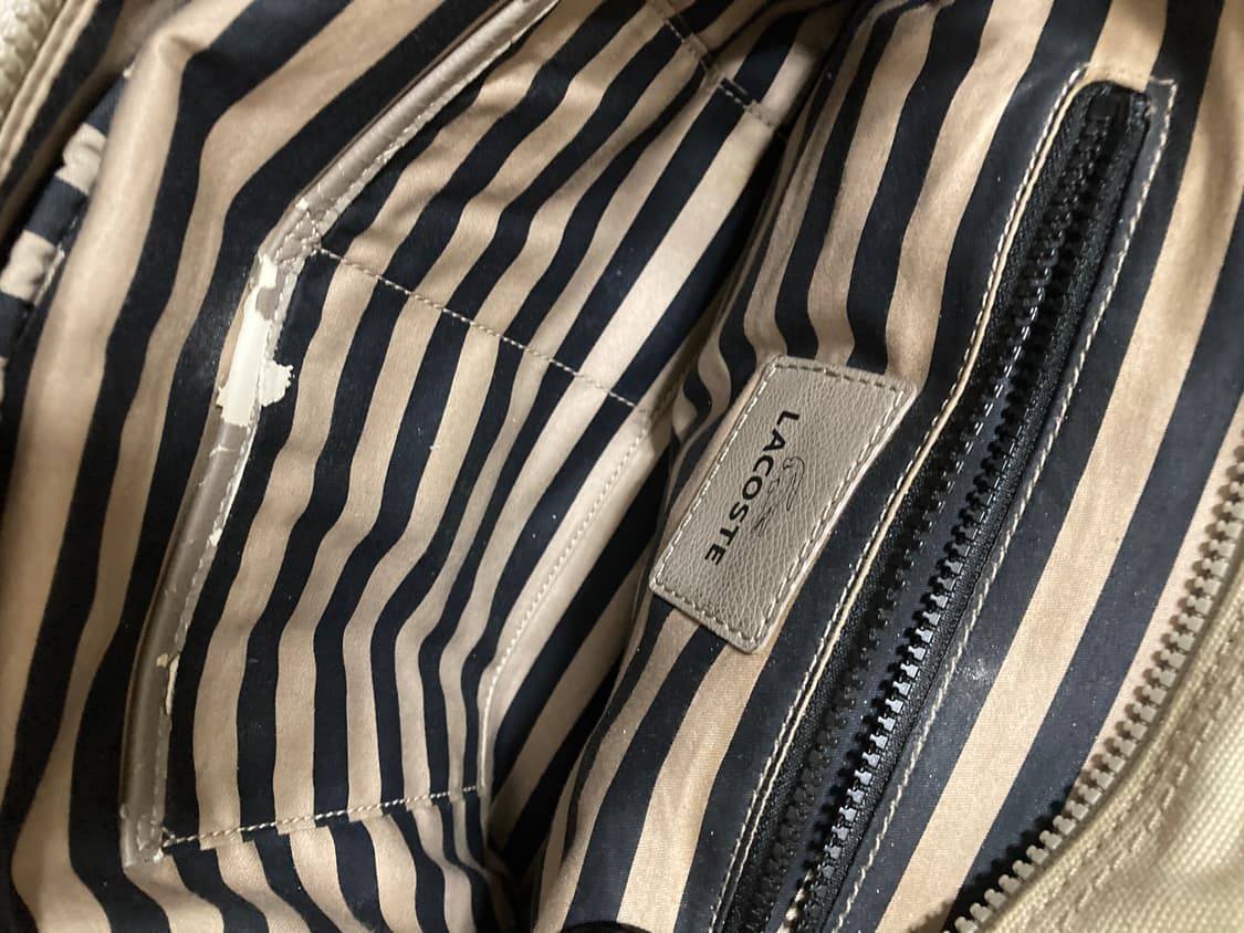 라코스테 브라운 메신저백 상품이미지3