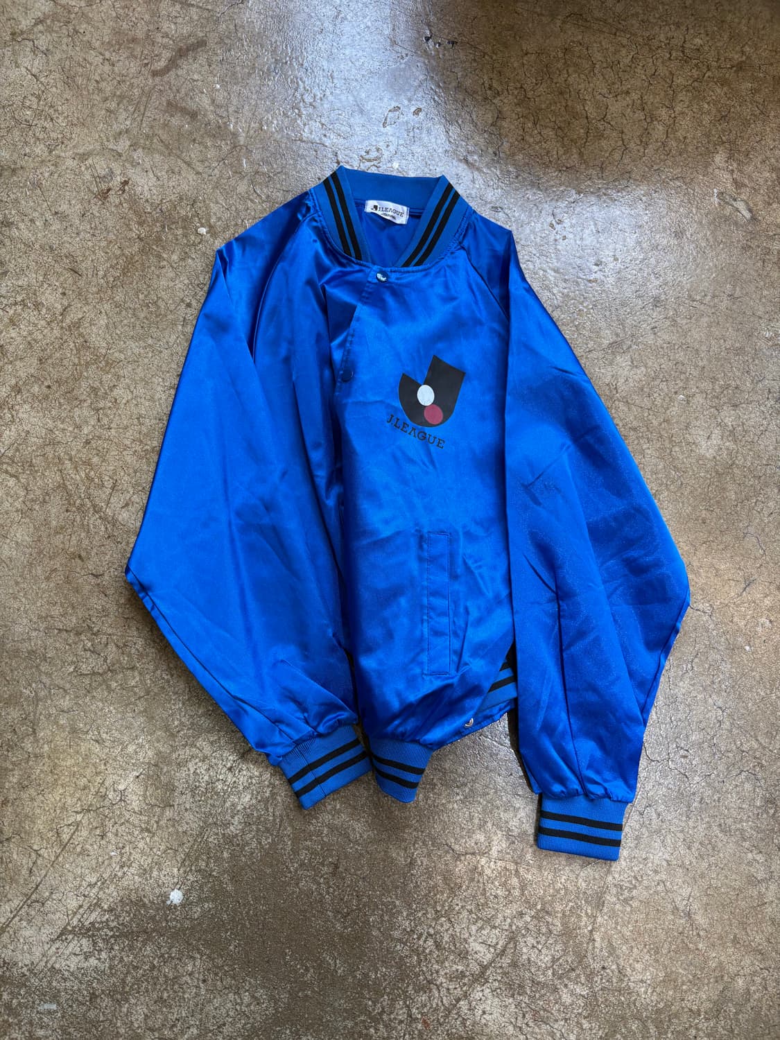 미즈노 블루 새틴 재킷 상품이미지2