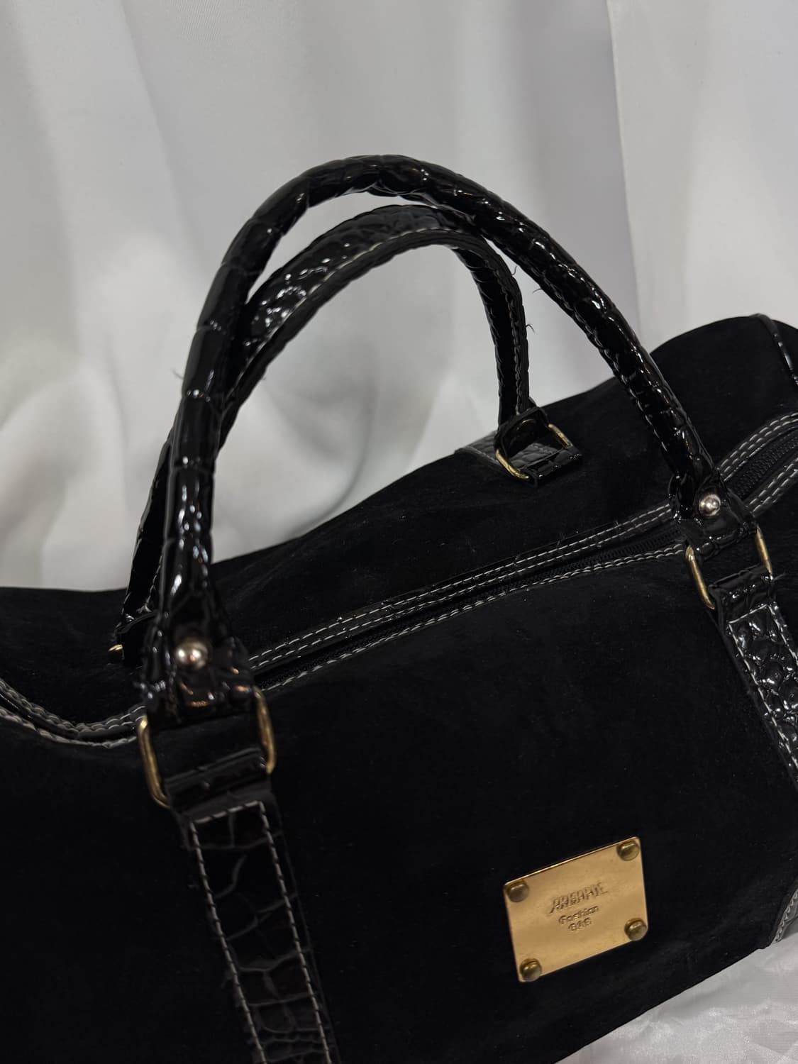 snake skin boston bag 상품이미지2