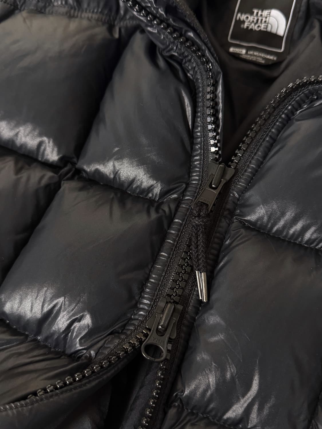 노스페이스 루즈핏 해외판 구스다운 블록 투웨이 패딩 상품이미지7