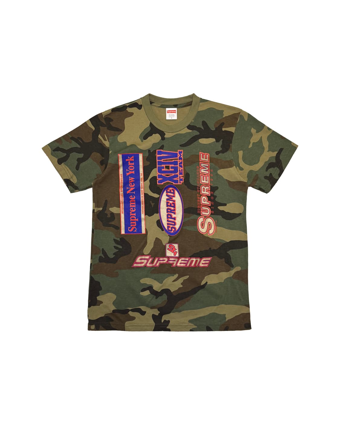 슈프림 멀티 로고 카모 티셔츠 상품이미지1