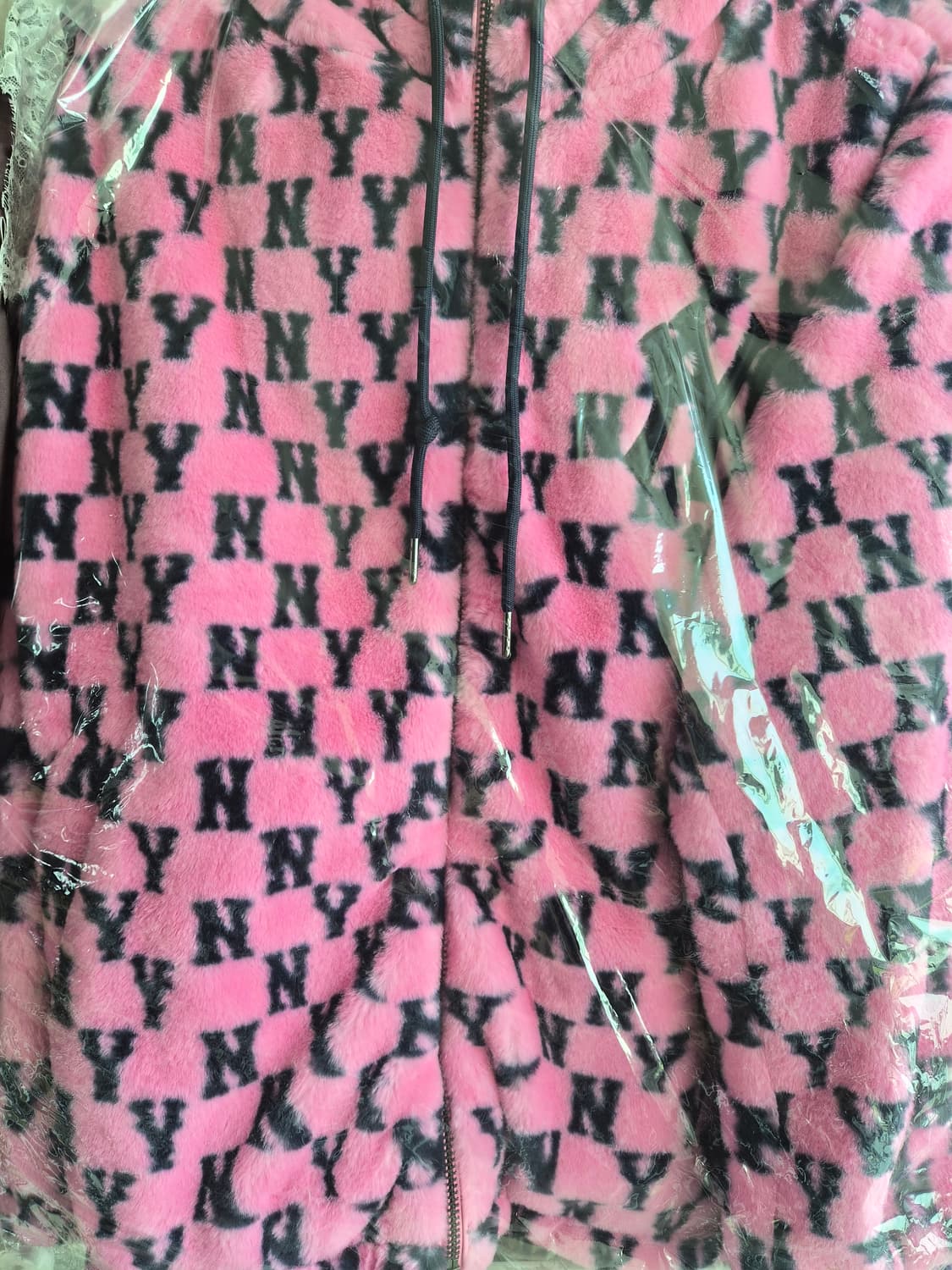 MLB NY 모노그램 플리스 집업 상품이미지1