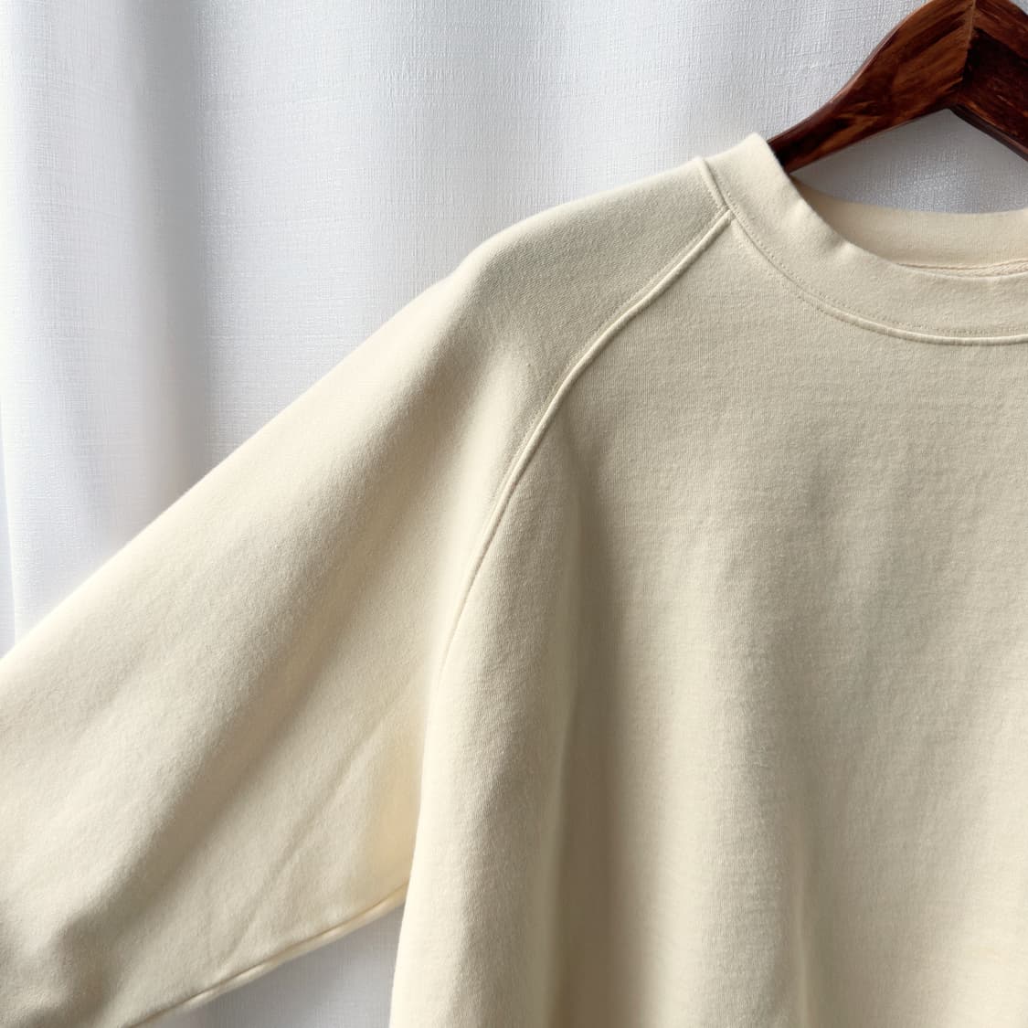 피어오브갓 에센셜 풀오버 크루넥 스웨트셔츠 크림 S 상품이미지3