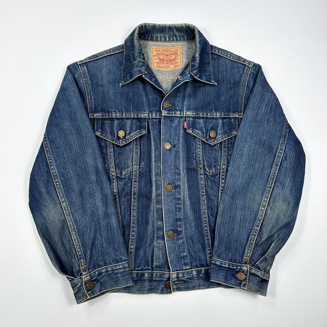 리바이스 재팬 70505-0217 3세대 데님 트러커자켓 40 상품이미지1
