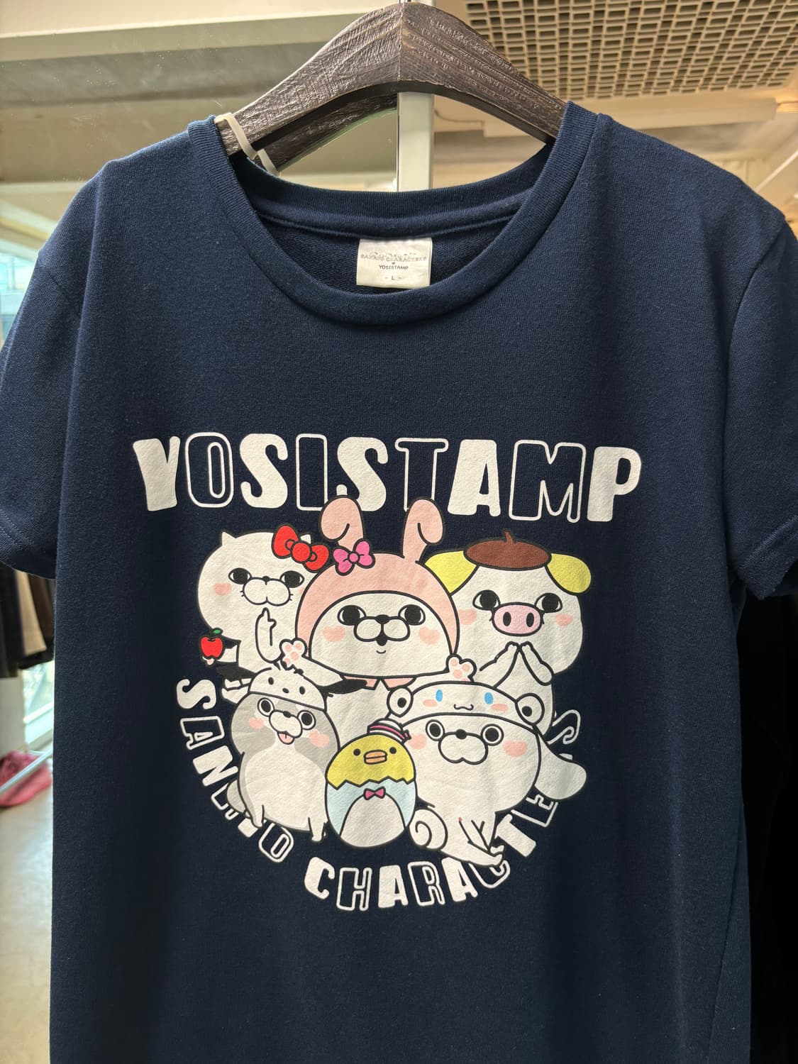 요시스탬프 산리오 티셔츠 상품이미지2