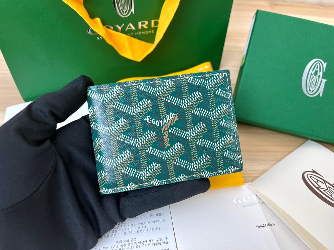 고야드 인서트 그린 카드지갑 | 후루츠패밀리 고야드 인서트 그린 카드지갑 | 후루츠패밀리
