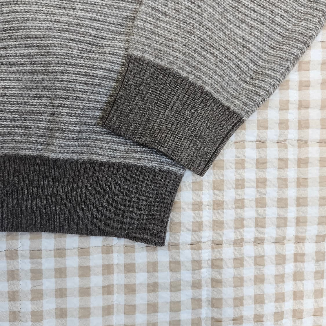 인디안 울100 니트 카라티 남자100 상품이미지4